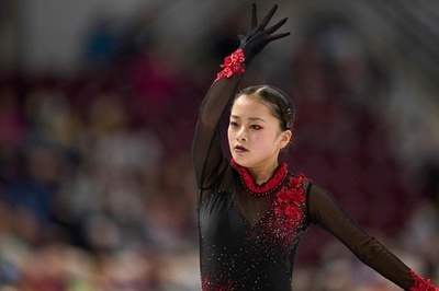 渡辺倫果が6位発進、紀平梨花は8位 スケート・カナダ