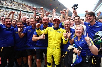EV世界最高峰レースのフォーミュラEで「ローラ・ヤマハABTフォーミュラEチーム」が初優勝