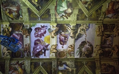 システィーナ礼拝堂の実物大レプリカ、メキシコ市に登場