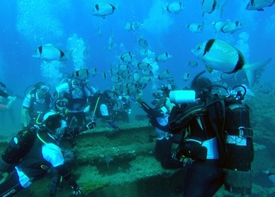 「地中海のタイタニック」、ダイビングの名所に キプロス沖