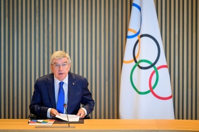 ウクライナのボイコット呼びかけ、五輪の「原則」に違反 IOC会長