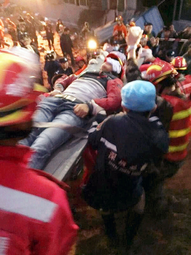 2生存者発見も1人死亡、中国土砂崩れ 違法残土に度重なる警告も
