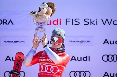 オデルマットが総合連覇 アルペンW杯今季10勝目