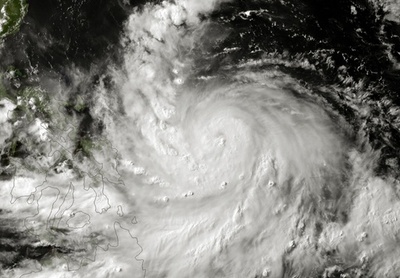台風9号、フィリピンで1人死亡 3人行方不明