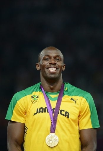 ボルト、200メートル制し2大会連続の短距離2冠
