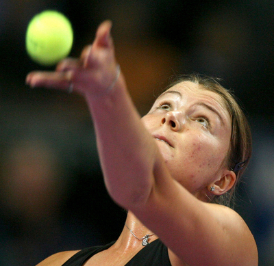 ＜女子テニス プロクシムス・ダイヤモンド・ゲーム2007＞サフィナ クライチェクを降して準々決勝進出を決める - ベルギー