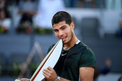 アルカラスがマドリードOP優勝 全仏でのGS初制覇に意欲