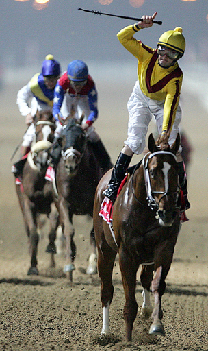 ドバイワールドカップ2008 カーリンが優勝を飾る
