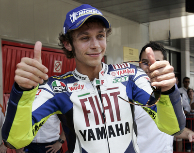 ロッシ 今季4度目のポールポジションを獲得