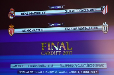 準決勝でマドリードダービーが実現、勢いに乗るモナコはユベントスに挑む、欧州CL