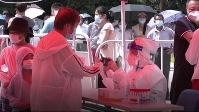 PCR検査能力1日150万件 「猟鷹号」実験室、江蘇省揚州市で稼働