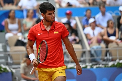 アルカラス敗退「最悪の試合」 ラケット破壊も シンシナティOP