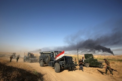 クルド・アラブ部隊、IS「首都」北方に大規模攻勢 シリア・ラッカ