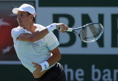 第4シードのベルディハが2回戦敗退 BNPパリバ・オープン