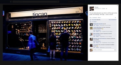 ロンドンで大人気の缶詰レストランがNYに移転