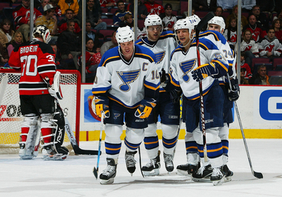 ＜06-07NHL＞ブルース デビルズに逆転勝利してロード2連勝 - 米国