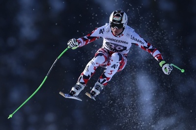 ライヘルトが男子滑降第9戦を制す、アルペンスキーW杯