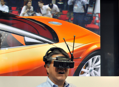 キヤノン、見本市で「複合現実」技術を公開