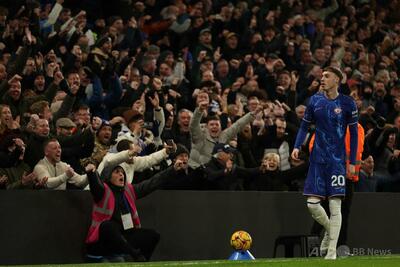 チェルシーが4位浮上 ポッター元監督率いるウェストハム下す