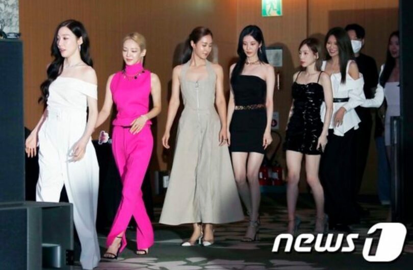 グループ少女時代のメンバー（c）news1