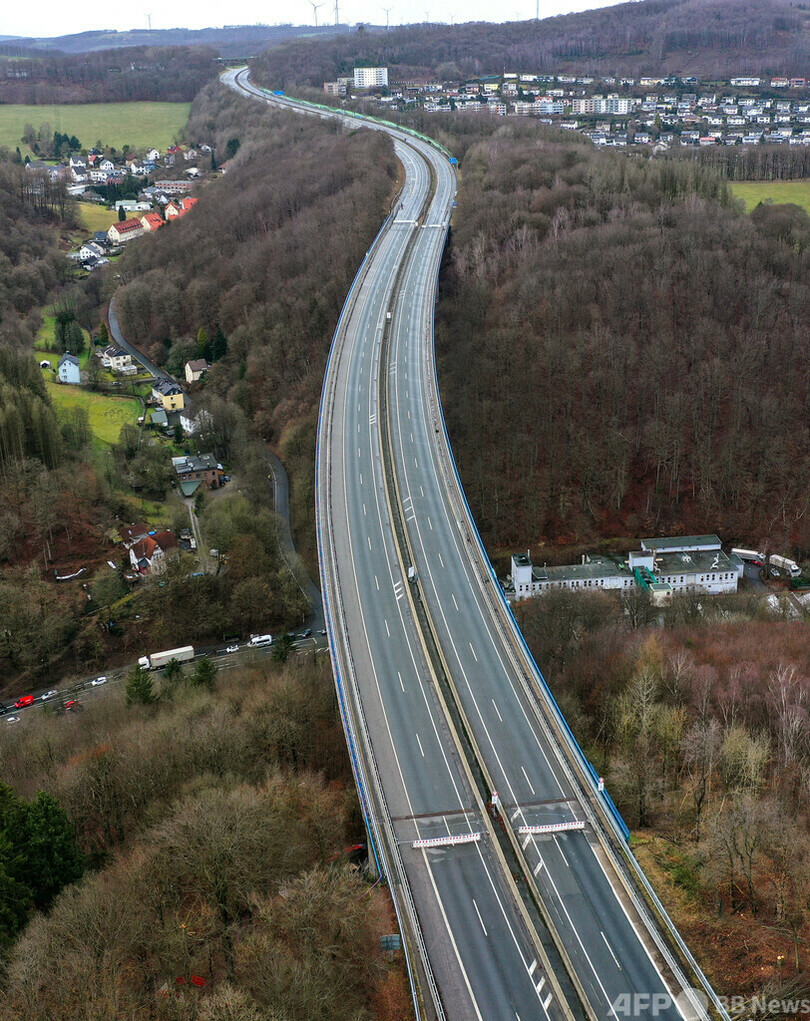 高架橋が通行止めに、架け替えは5年先 ドイツ