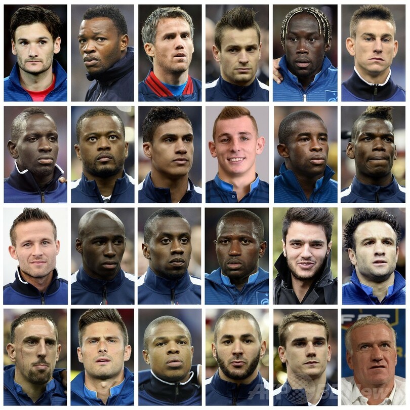 フランスがW杯登録メンバー発表、ナスリが落選