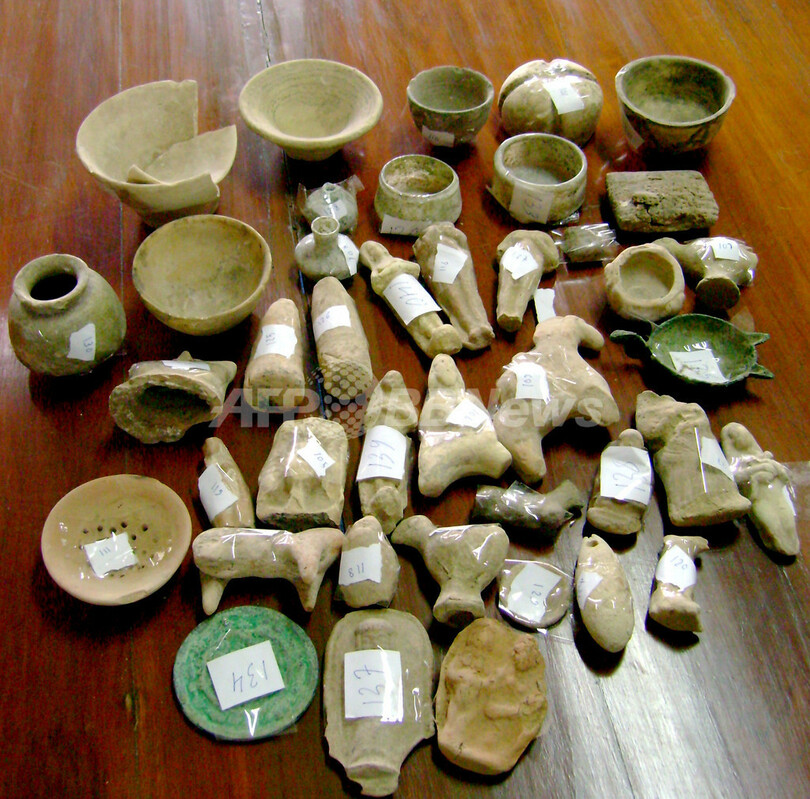 売れ筋新商品 (ももっち)中南米 古美術 発掘品 インカ帝国の酒器 