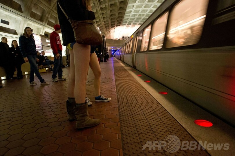 大寒波じゃないの？米国で今年も「ノーパンツ」デー