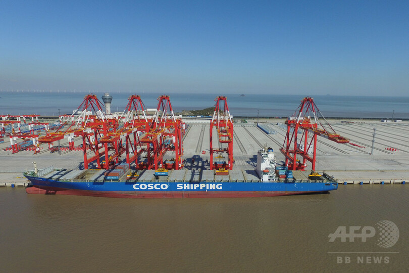 世界最大規模の無人自動化港　上海に来月開港