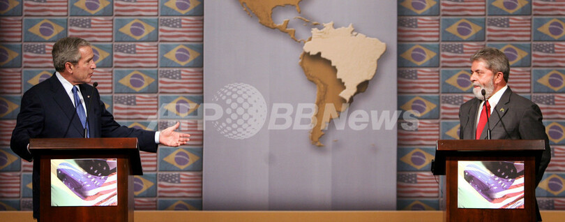 ブッシュ大統領の中南米歴訪、活発化する反対活動 - ブラジル