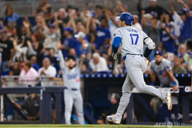 大谷が48号2ラン MLB通算219本塁打でアジア人最多に