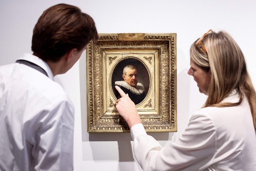 200年忘れられていたレンブラント作品競売へ 予想価格15億円