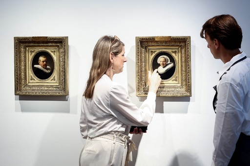200年忘れられていたレンブラント作品競売へ 予想価格15億円