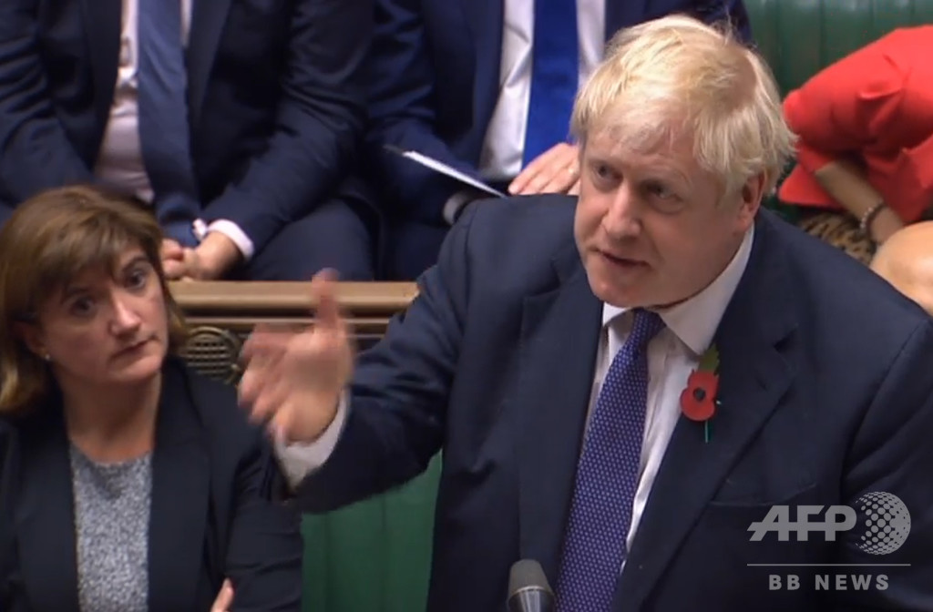 英議会、12月12日の総選挙を拒否 首相の提案否決 写真2枚 国際ニュース:AFPBB News