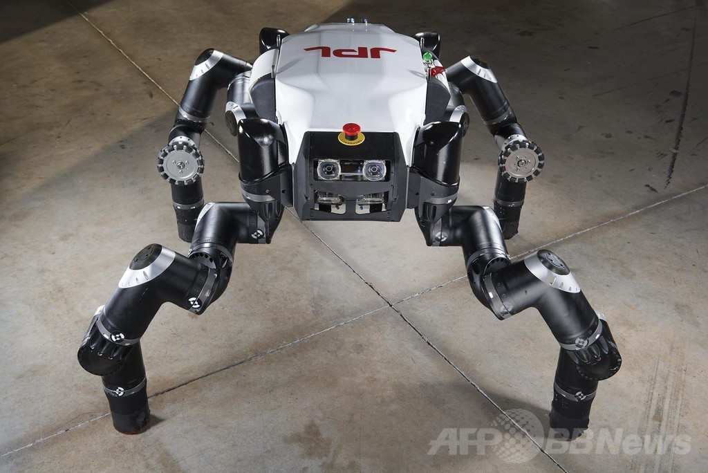 NASA開発のロボット「ロボシミアン」、災害現場での運用想定 NASA開発のロボット「ロボシミアン」、災害現場での運用想定