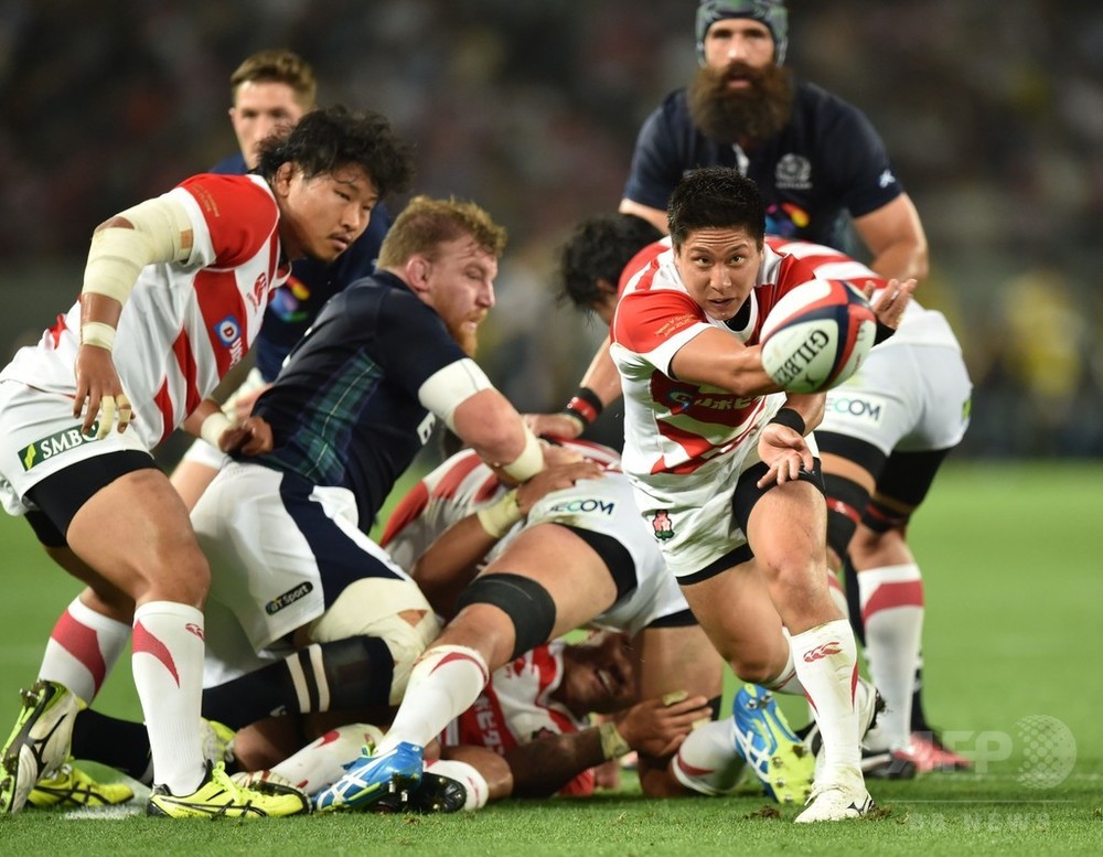 ラグビー日本、スコットランドに2連敗 天覧試合飾れず 写真6枚 国際