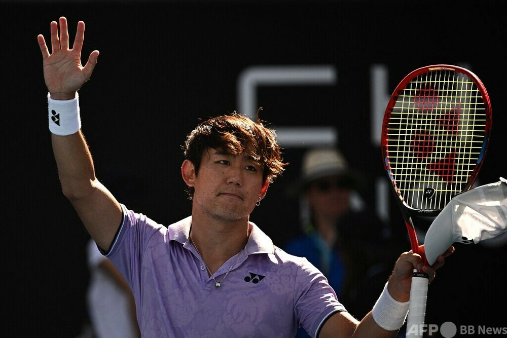 西岡が初のGS16強入り 日本男子3人目の100勝も達成 全豪OP 写真9枚 国際ニュース:AFPBB News