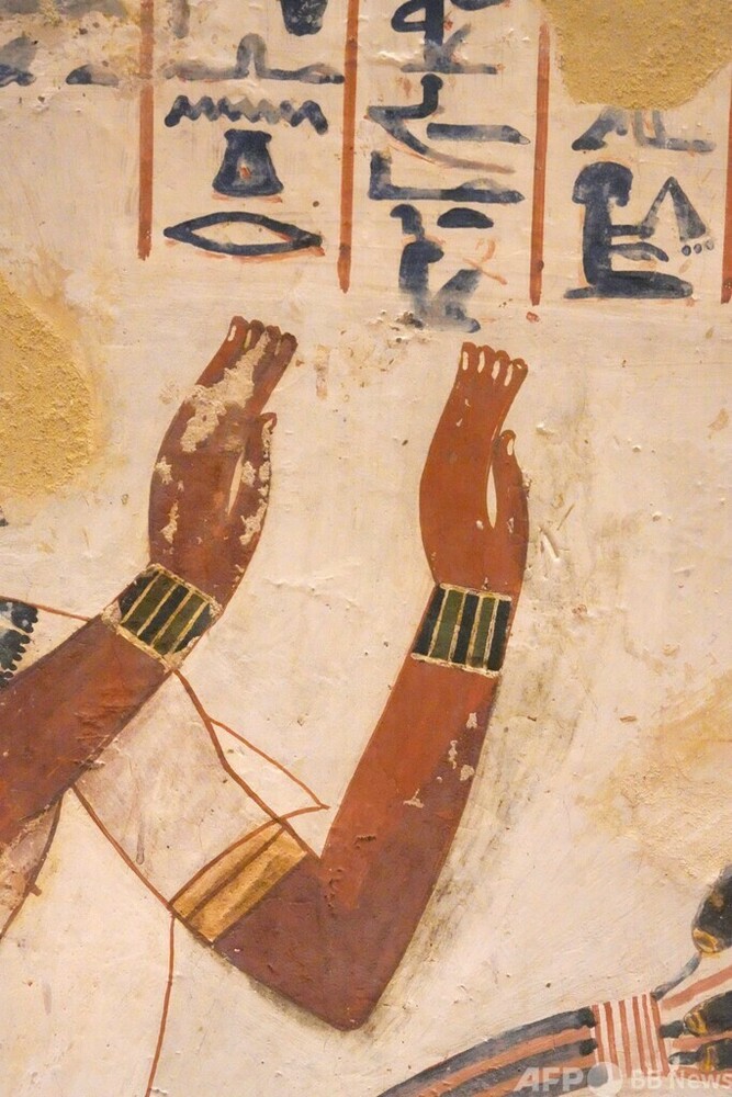 古代エジプトの画家も絵を修正 最新研究 写真2枚 国際ニュース