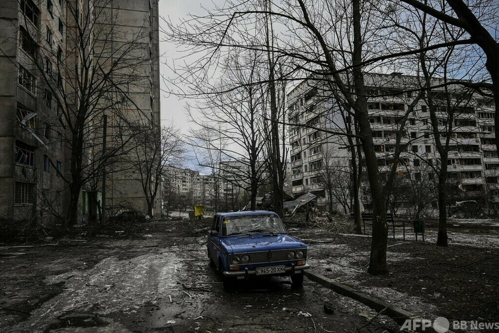 ロシア民間軍事会社、ウクライナ東部に傭兵1000人超派遣 英 写真1枚