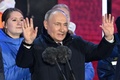 ロシア・モスクワの赤の広場で演説するウラジーミル・プーチン大統領（2024年3月18日撮影）。(c)NATALIA KOLESNIKOVA / POOL / AFP