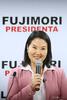 フジモリ氏、当選確実 ペルーに「秩序と希望」を取り戻すと宣言 ペルーの首都リマの選挙本部で演説する右派政党「フエルサ・ポプラル」党首ケイコ・フジモリ氏(2026年6月24日撮影)。(c)Connie FRANCE/AFP