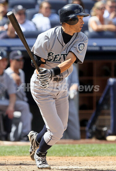 イチロー10年連続出場、第81回MLBオールスター 写真1枚 国際ニュース