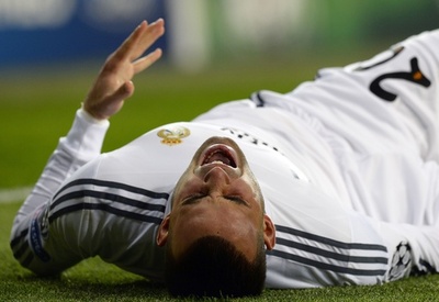 レアルのヘセが前十字靱帯断裂、長期離脱へ