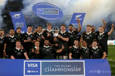 NZがラグビー南半球対抗戦開幕戦で勝利、世界ランク首位奪還