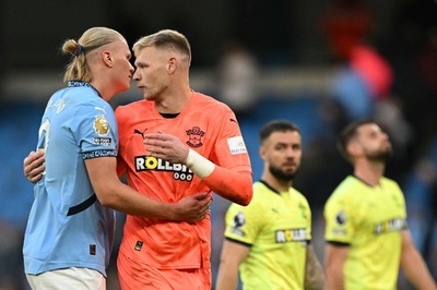 マンCがハーランド弾で勝利 ビラはドロー