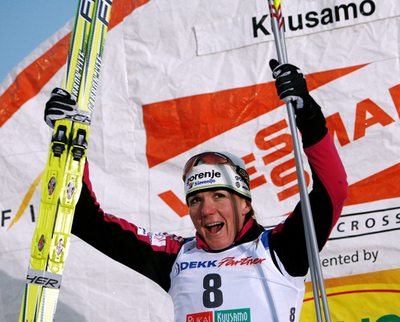 ペトラ・マジッチ W杯第3戦・1.2キロメートル・クラシック・スプリントで優勝