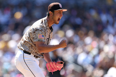 ダルビッシュ3勝目 強力ドジャース打線を7回2安打零封