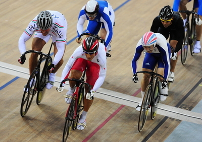 永井 男子ケイリンで敗者復活戦へ