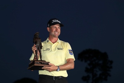 シンプソンがRBCヘリテージ制覇、大会記録の通算22アンダー