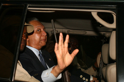 ハイチ帰国のデュバリエ元大統領 「ベビードック」は元独裁者